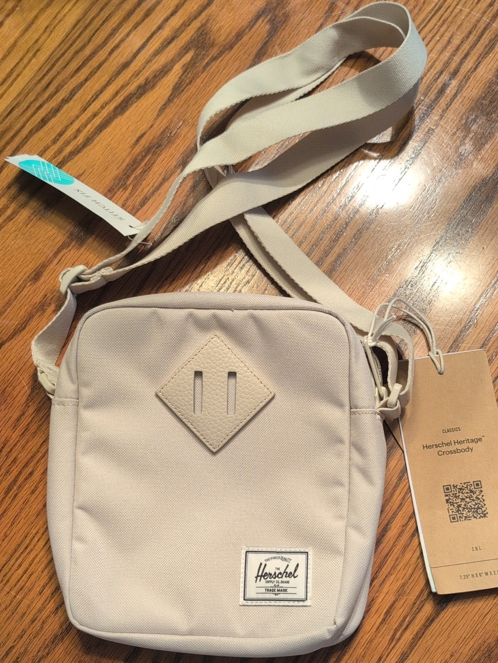 Herschel Supply Company Small Crossbody Bag in Light Tan